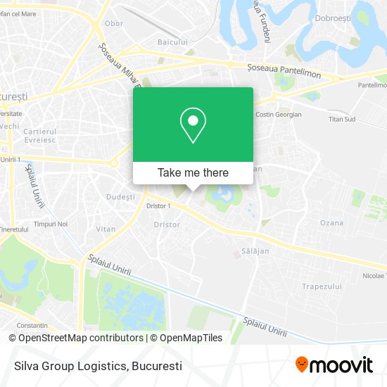 Silva Group Logistics map