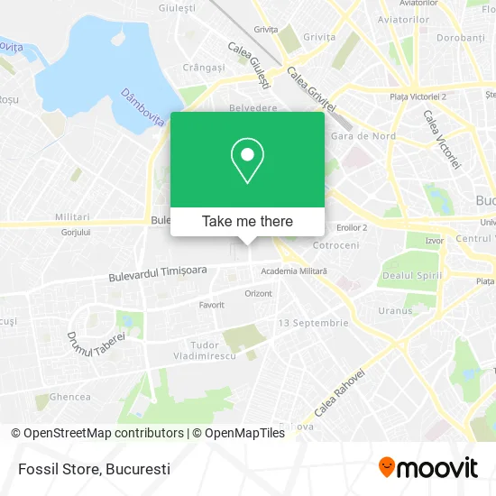 Fossil Store map