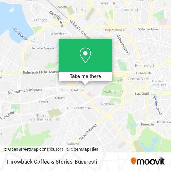 Throwback Coffee & Stories map