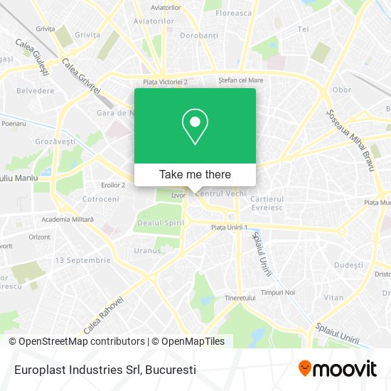 Europlast Industries Srl map