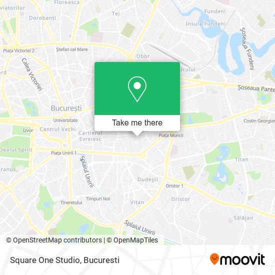 Square One Studio map