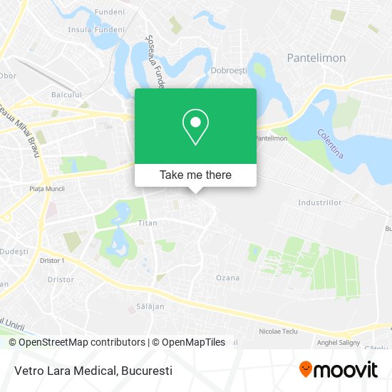 Vetro Lara Medical map