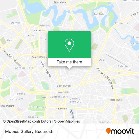 Mobius Gallery map