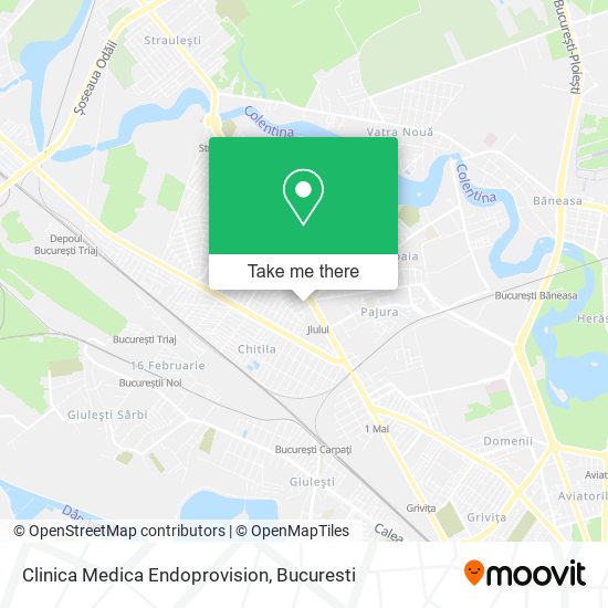 Clinica Medica Endoprovision map