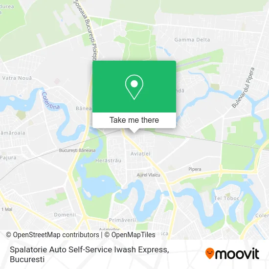 Spalatorie Auto Self-Service Iwash Express map