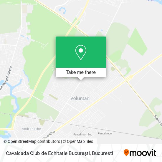 Cavalcada Club de Echitație București map