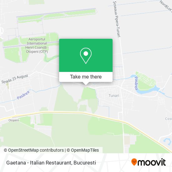 Gaetana - Italian Restaurant map