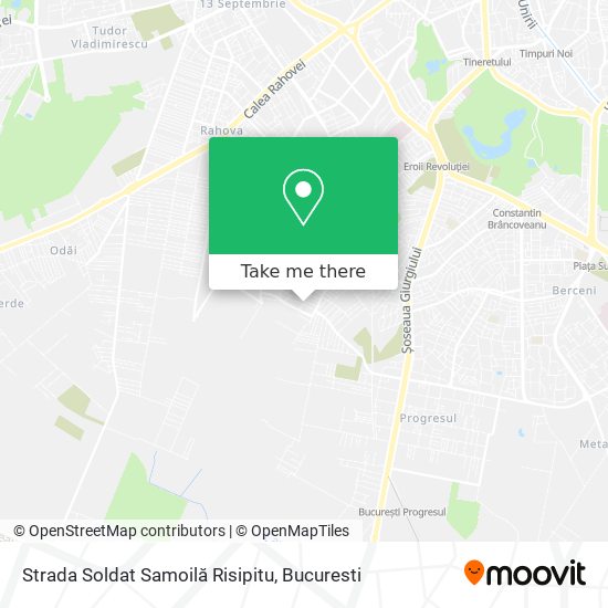 Strada Soldat Samoilă Risipitu map