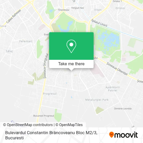 Bulevardul Constantin Brâncoveanu Bloc M2 / 3 map