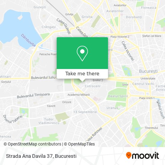 Strada Ana Davila 37 map