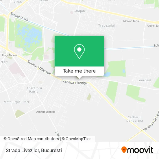 Strada Livezilor map