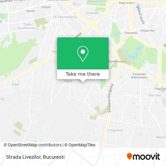 Strada Livezilor map