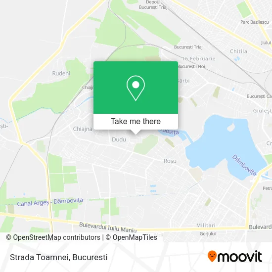 Strada Toamnei map