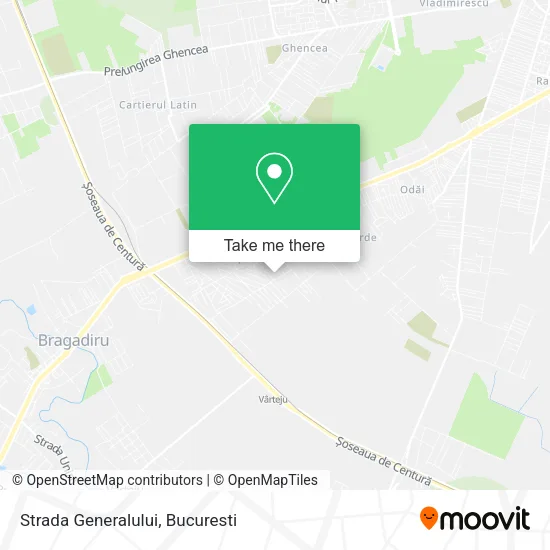 Strada Generalului map