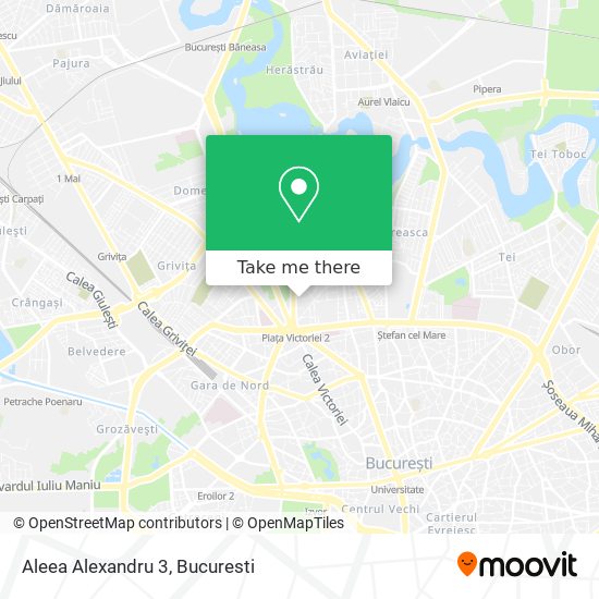 Aleea Alexandru 3 map