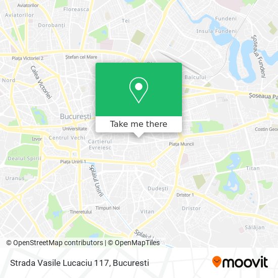 Strada Vasile Lucaciu 117 map
