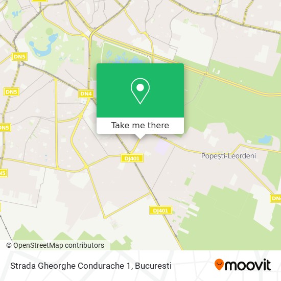 Strada Gheorghe Condurache 1 map