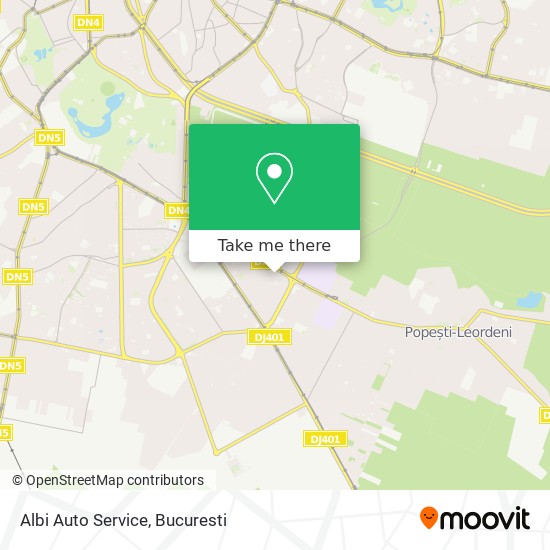 Albi Auto Service map