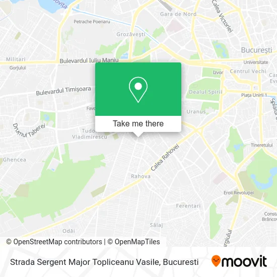 Strada Sergent Major Topliceanu Vasile map