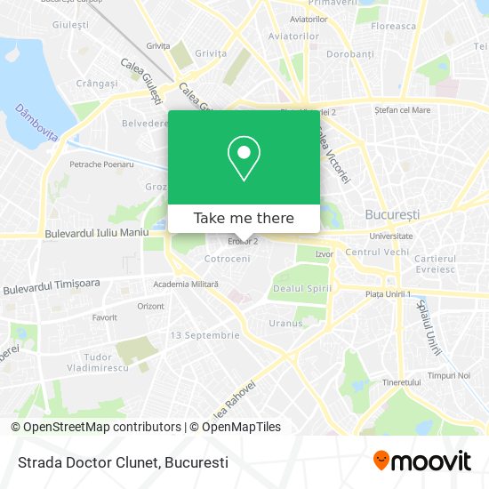 Strada Doctor Clunet map