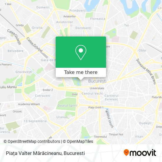 Piața Valter Mărăcineanu map