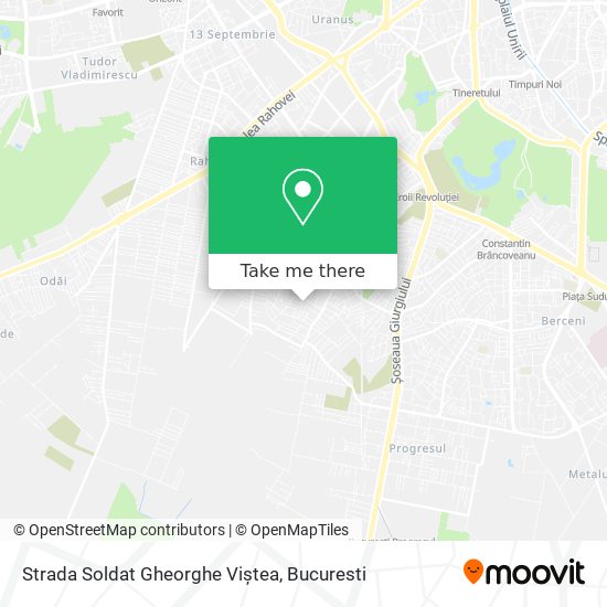 Strada Soldat Gheorghe Viștea map