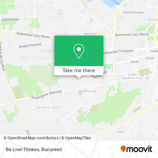 Be Live! Fitness map