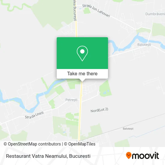 Restaurant Vatra Neamului map