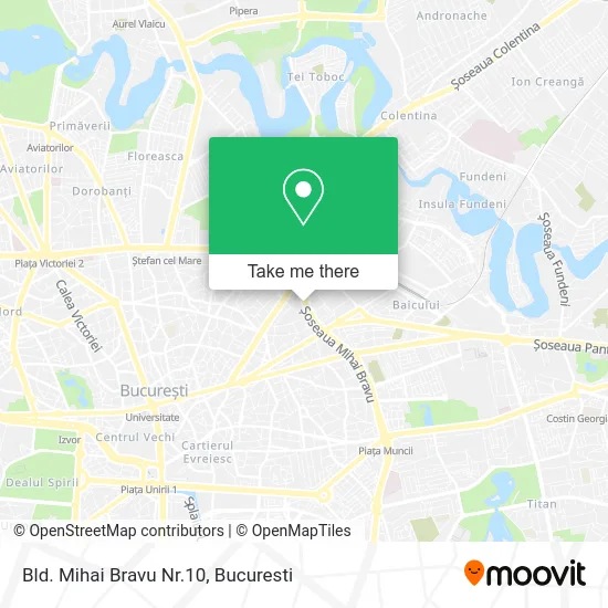 Bld. Mihai Bravu Nr.10 map
