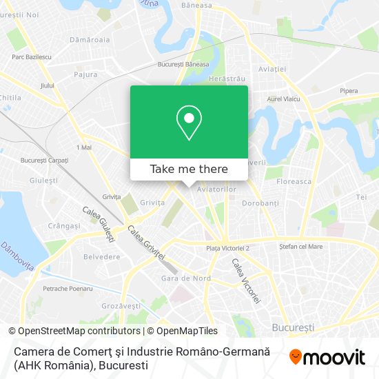 Camera de Comerţ şi Industrie Româno-Germană (AHK România) map