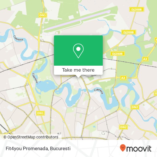 Fit4you Promenada map