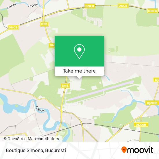 Boutique Simona map