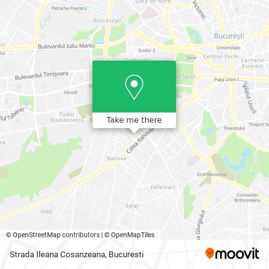 Strada Ileana Cosanzeana map