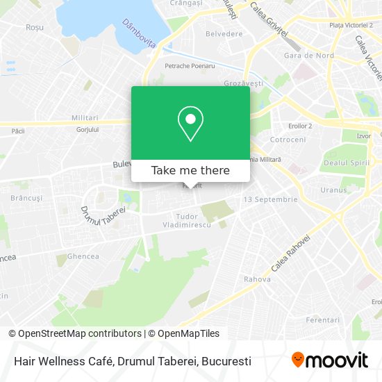 Hair Wellness Café, Drumul Taberei map