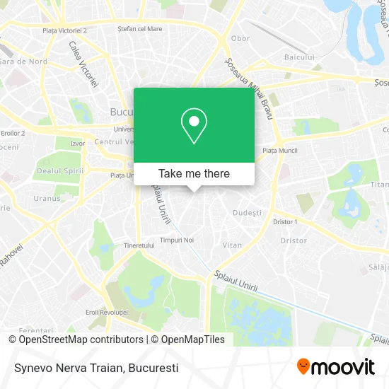 Synevo Nerva Traian map