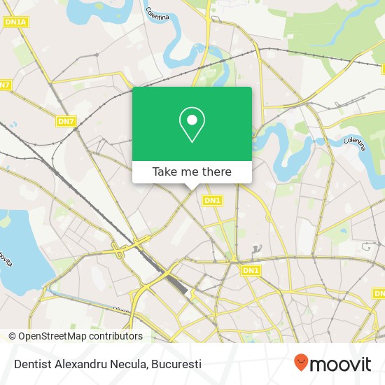 Dentist Alexandru Necula map