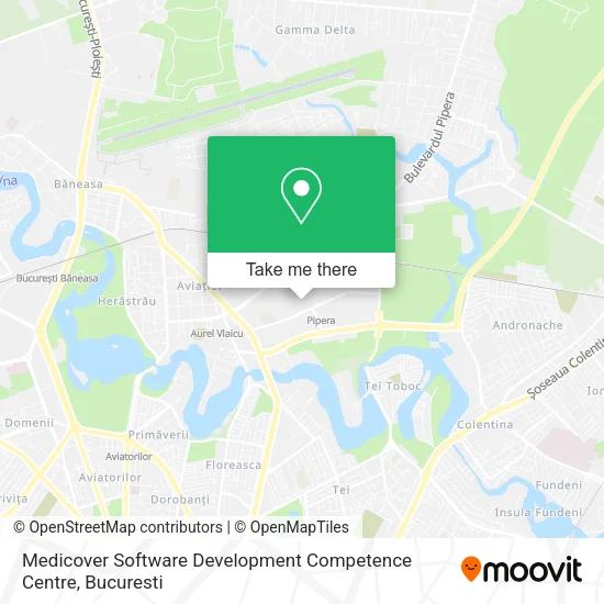 Medicover Software Development Competence Centre map