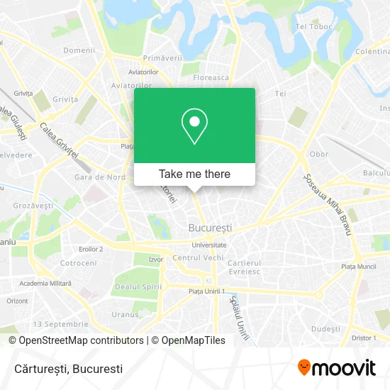 Cărturești map