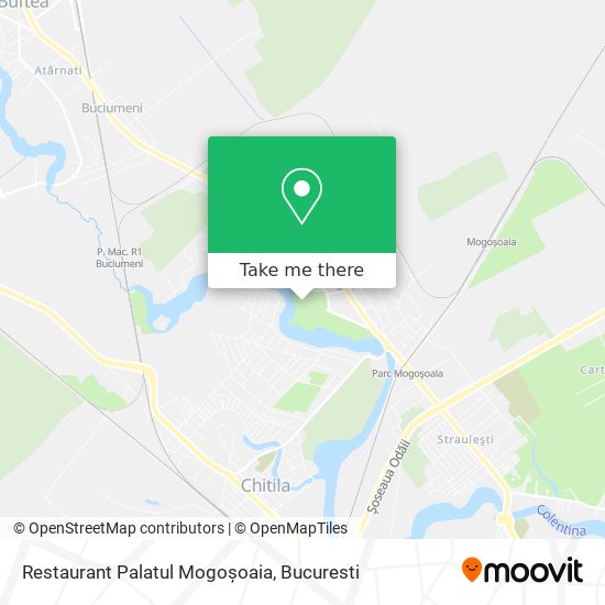 Restaurant Palatul Mogoșoaia map