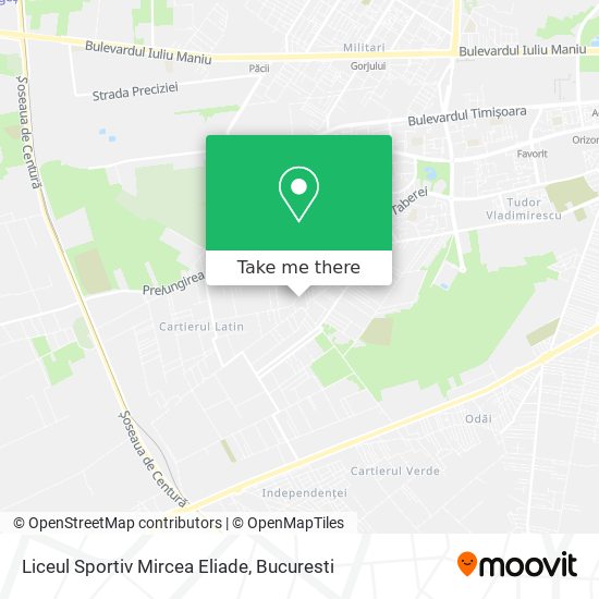 Liceul Sportiv Mircea Eliade map