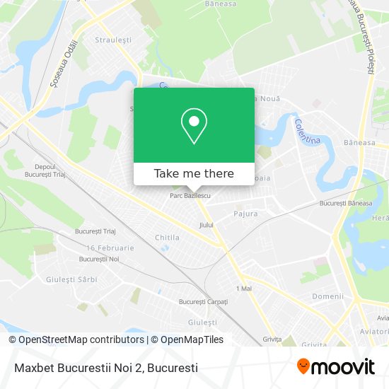 Maxbet Bucurestii Noi 2 map