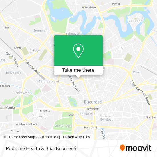 Podoline Health & Spa map