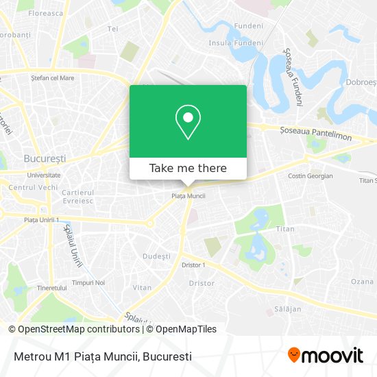 Metrou M1 Piața Muncii map