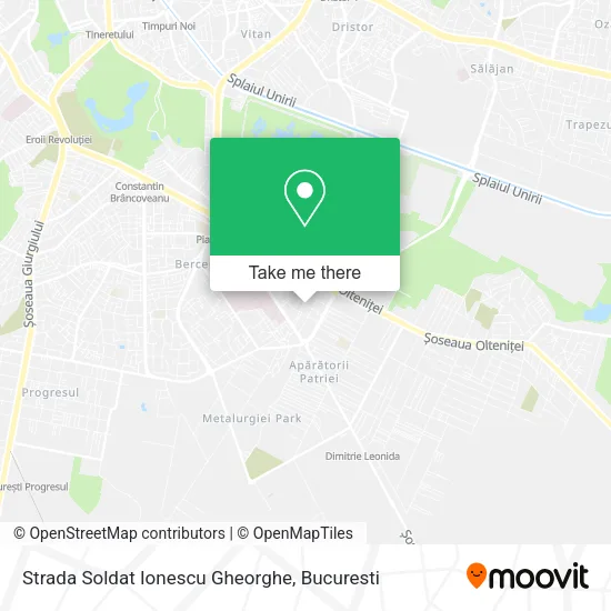 Strada Soldat Ionescu Gheorghe map