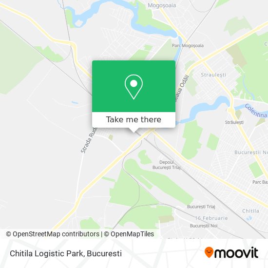 Chitila Logistic Park map