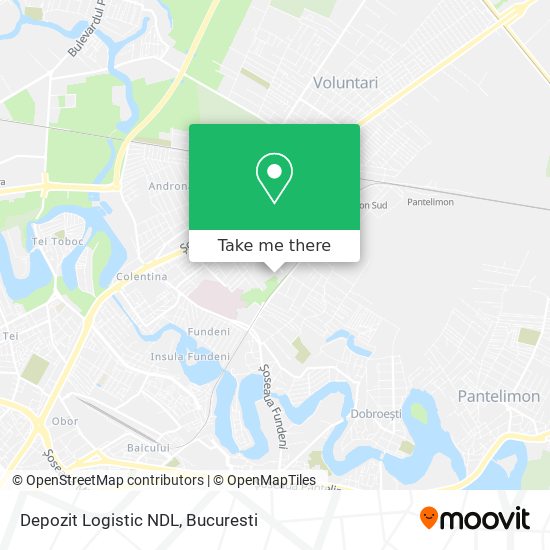 Depozit Logistic NDL map