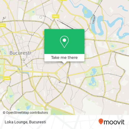 Loka Lounge map