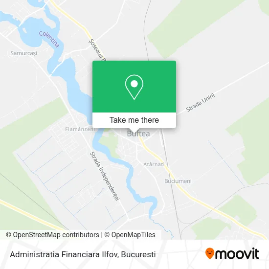 Administratia Financiara Ilfov map