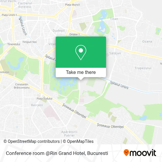 Conference room @Rin Grand Hotel map