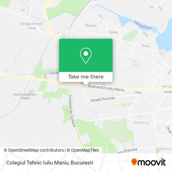 Colegiul Tehnic Iuliu Maniu map